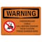 Signmission OSHA WARNING Sign, Underground Cable Call Custom, 10in X 7in Decal, 7" W, 10" L, Landscape OS-WS-D-710-L-12861 - alternate 1